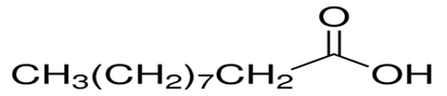 癸酸分子式 癸酸分子式